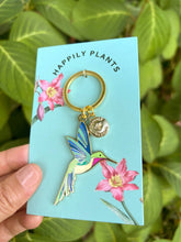 Load image into Gallery viewer, Hummingbird Keychain, Birds animal gifts: Double Ring