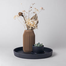 Load image into Gallery viewer, 11” Bamboo Fibre Decor Tray (Black)