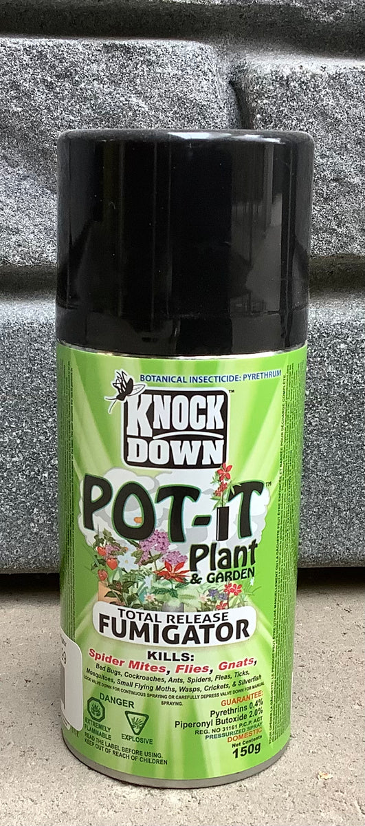 pot plant insecticide Pot-It Plant and Garden Fumigator/Fogger In/Out 150g – Sherwood Greenhouse  and Garden Centre Ltd