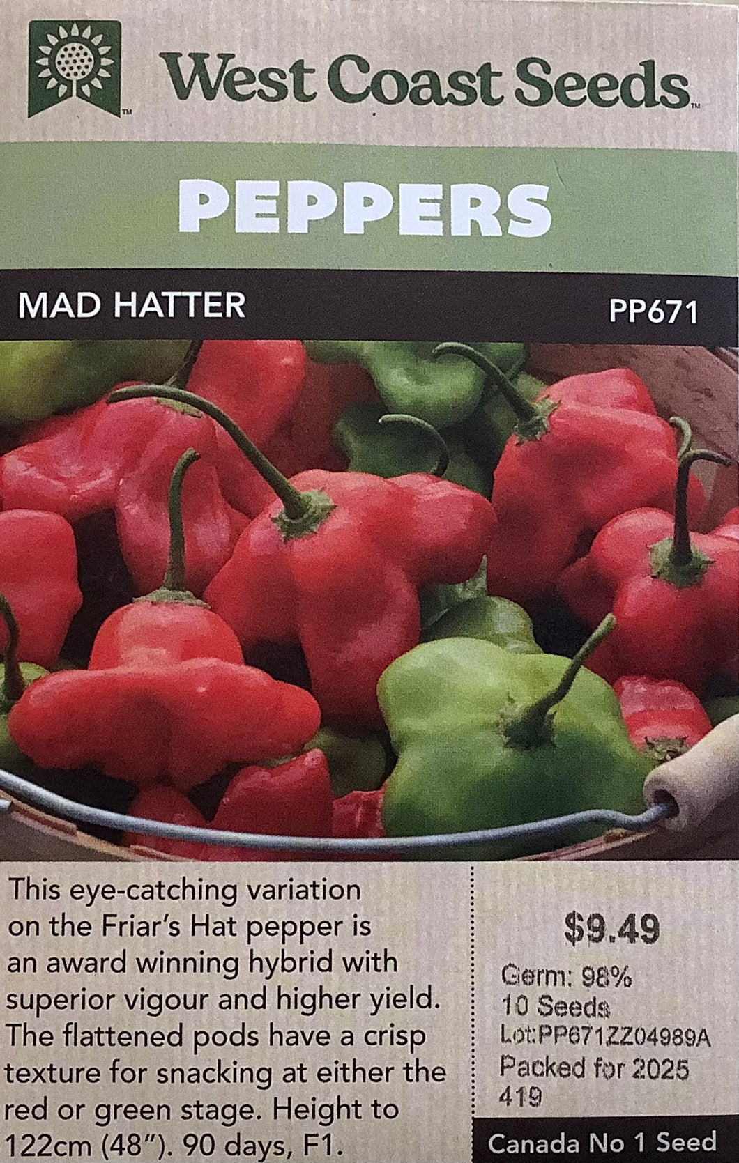 Peppers - Mad Hatter