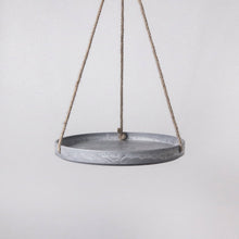Load image into Gallery viewer, 10&quot; Signature Stone Hanging Tray: Gray Stone
