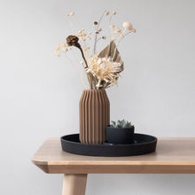 Load image into Gallery viewer, 11” Bamboo Fibre Decor Tray (Black)
