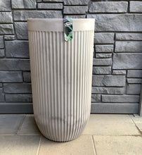 Load image into Gallery viewer, 17.5" Flute Tall Round - Burnt Cement
