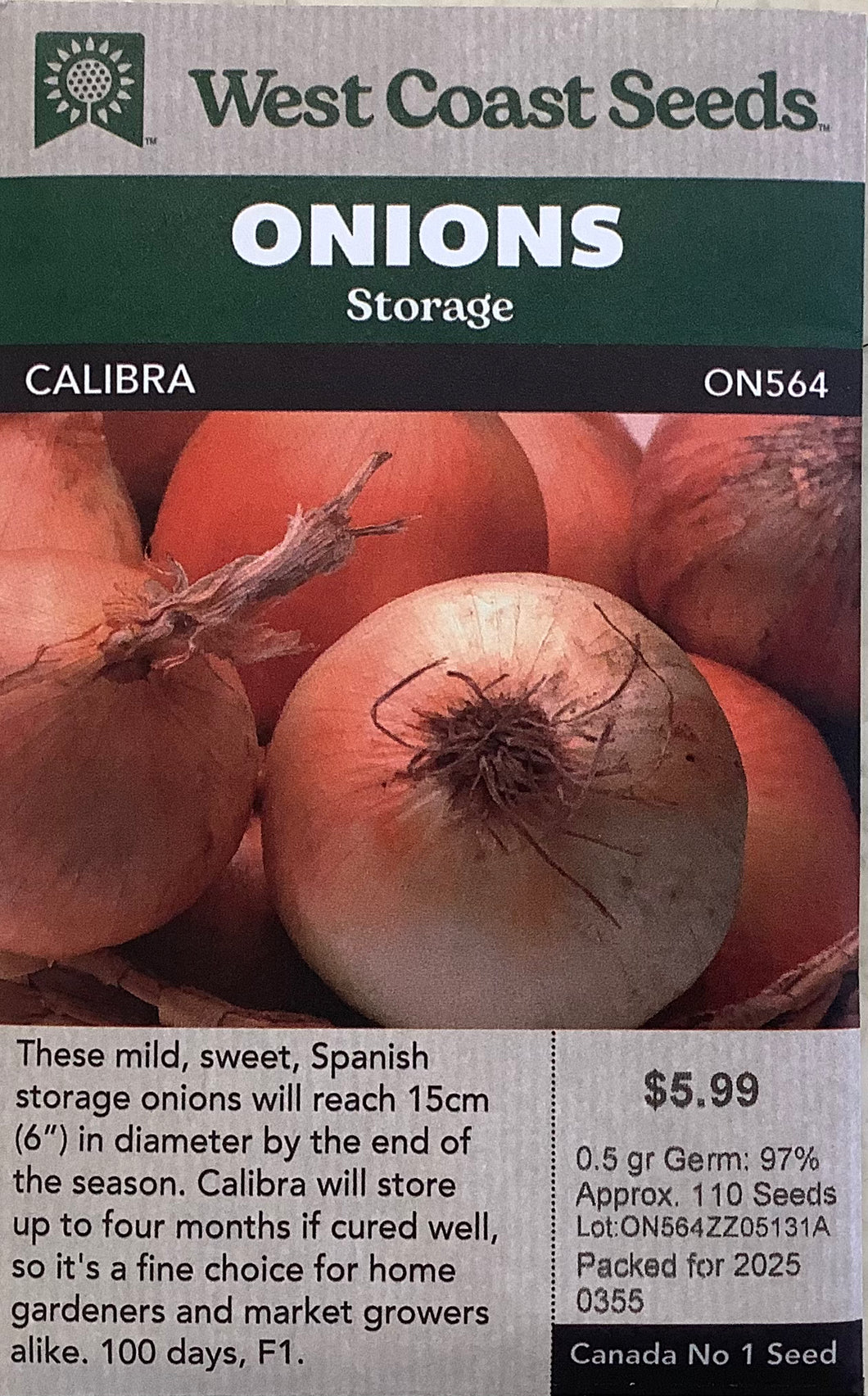 Onions - Calibra