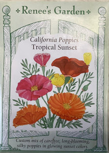 Poppies - California Tropical Sunset