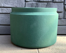 Load image into Gallery viewer, Japi - Latte Round Planter- Moss Green
