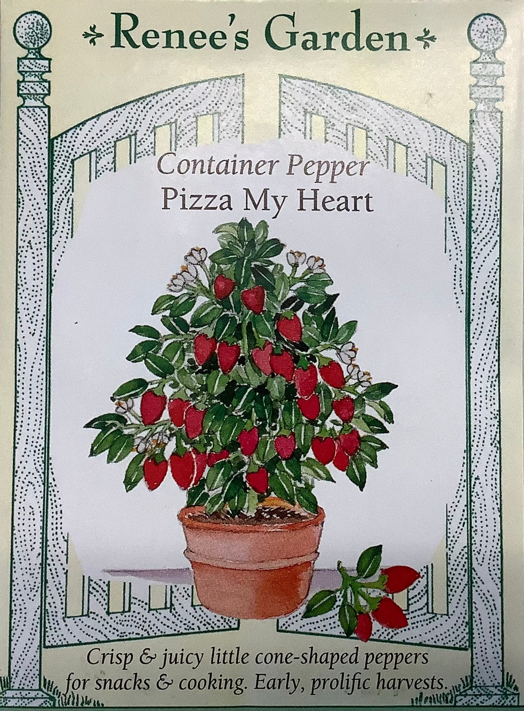 Pepper - Container Pizza My Heart