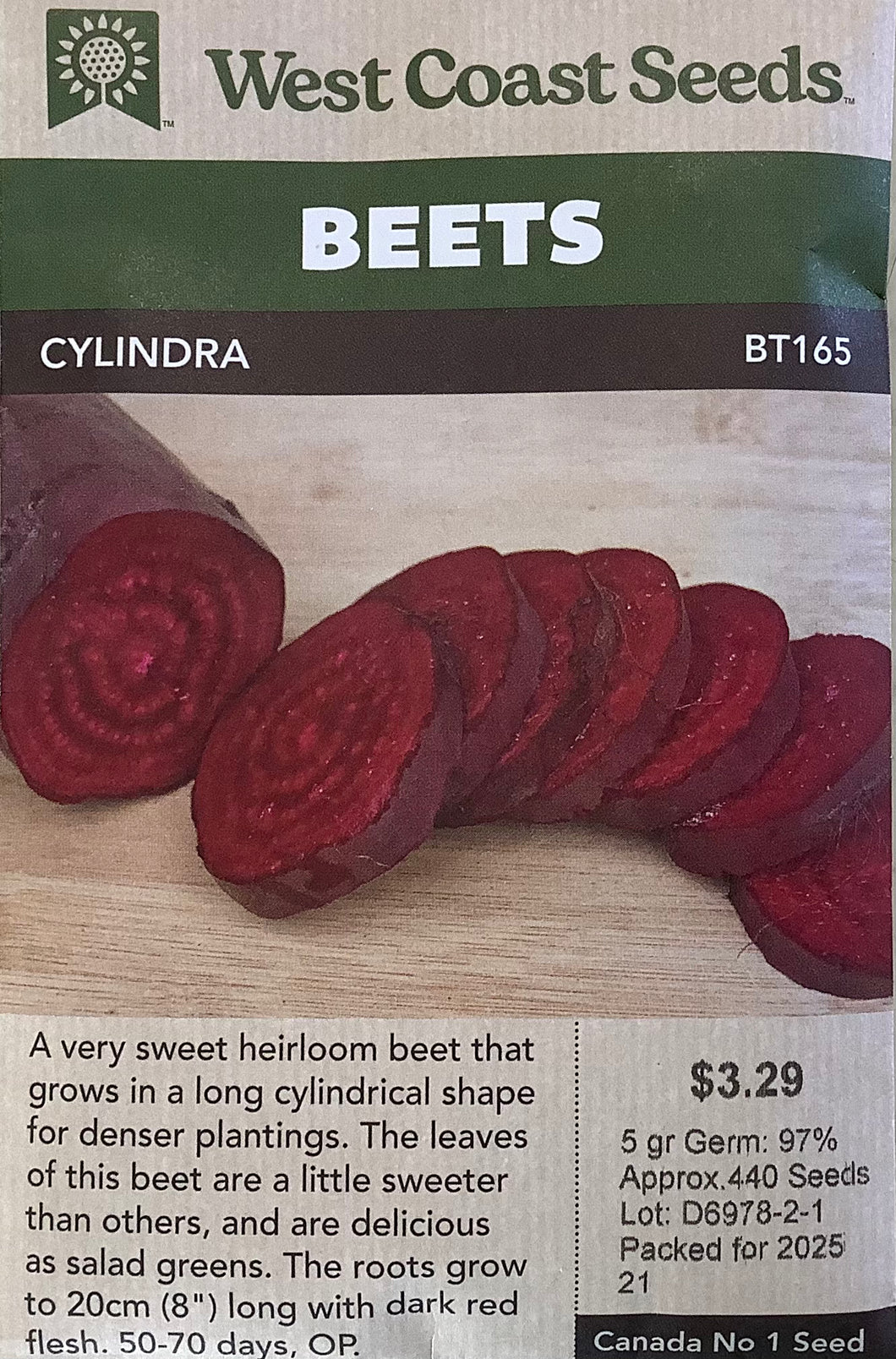 Beets - Cylindra
