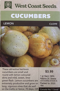 Cucumber - Lemon