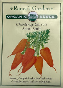 Carrot - Chantenay Short Stuff Organic