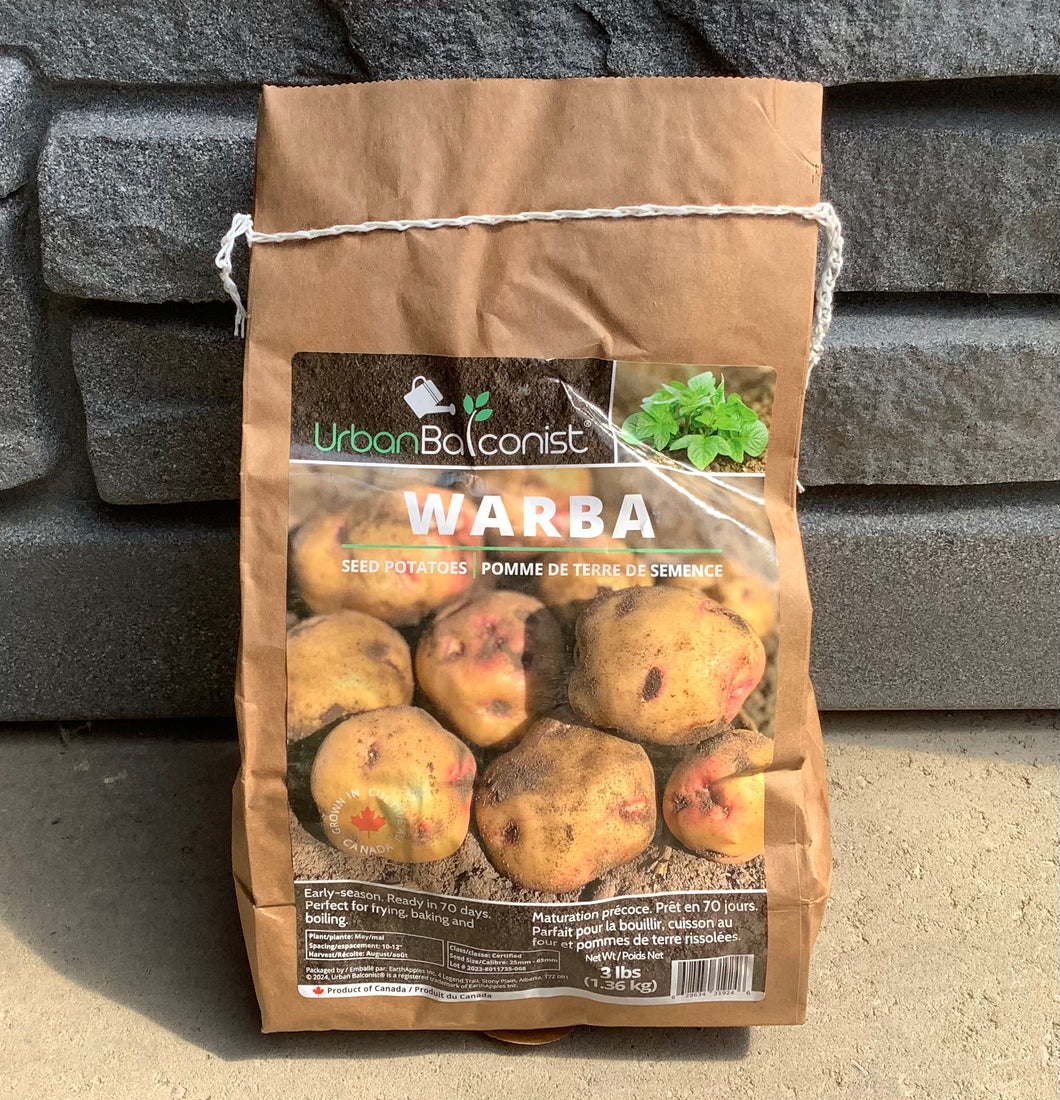 Warba Seed Potatoes - 3lbs