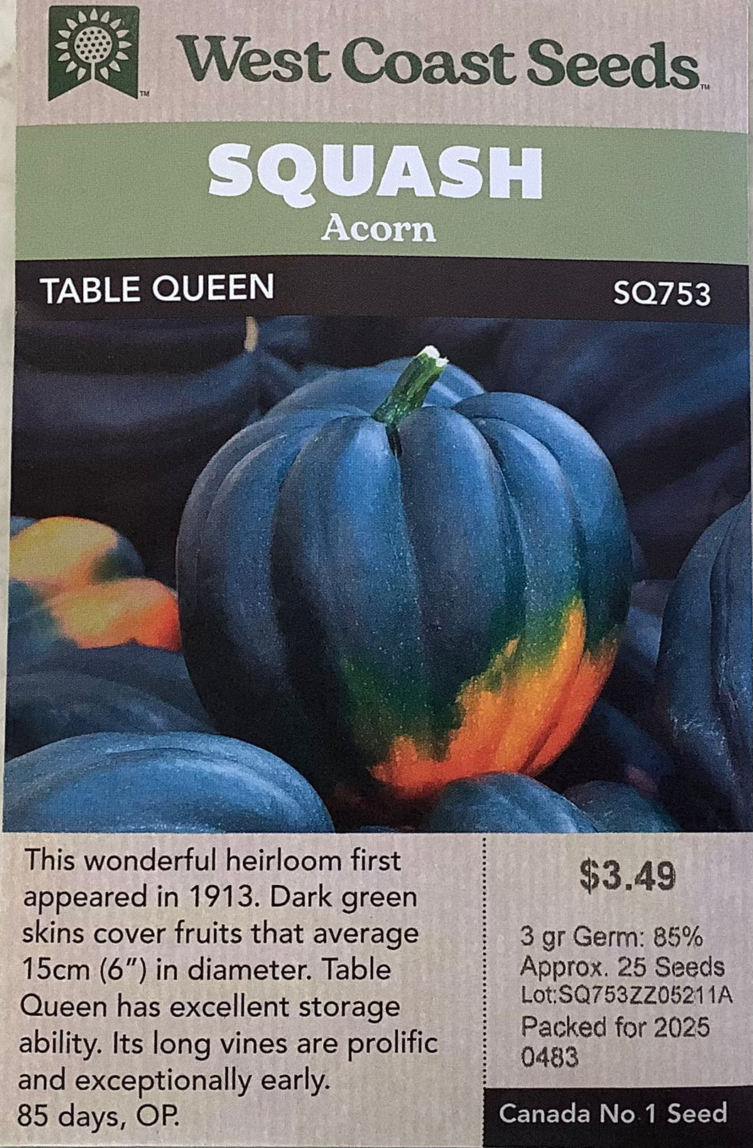 Squash - Table queen