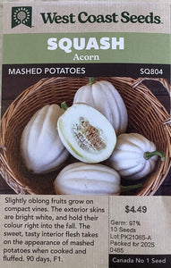 Squash - Mashed Potatoes