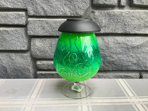 COA Small Green Stand Solar Light