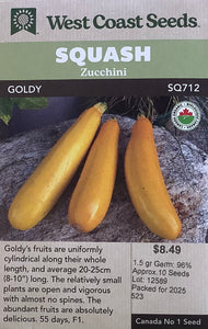 Squash-Summer - Goldy Certified Organic