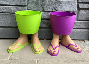 8" Flip Flop Pot