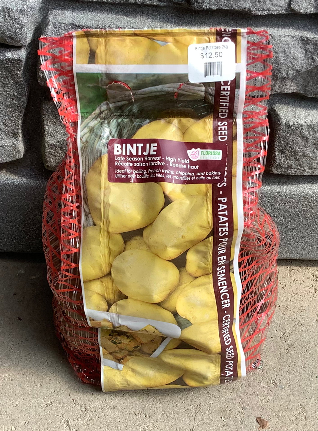 Bintje Seed Potato 2 kg