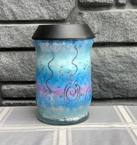 COA Med Bluey Purple Standing Solar Light