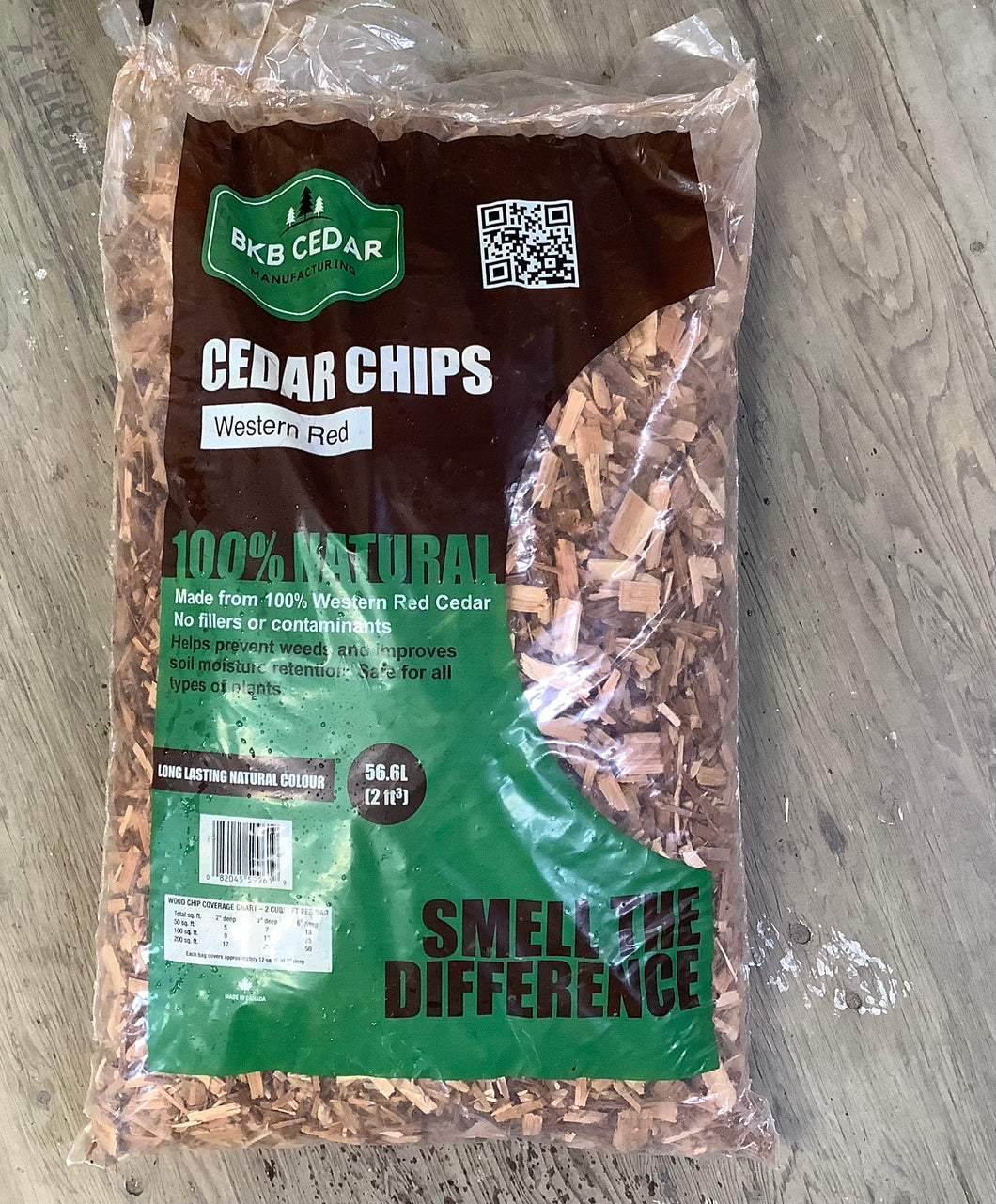 Cedar Chips - Western Red 56.6L (2 cubic ft)