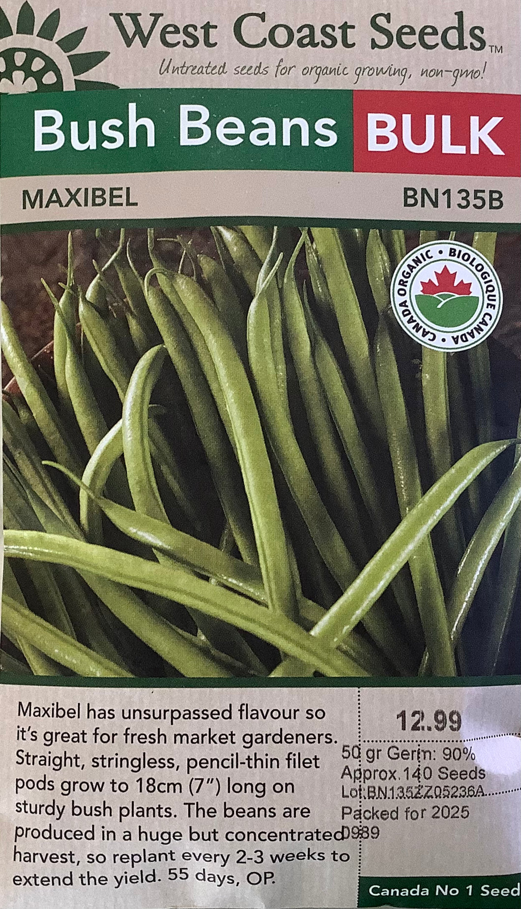 Beans - Maxibel Organic
