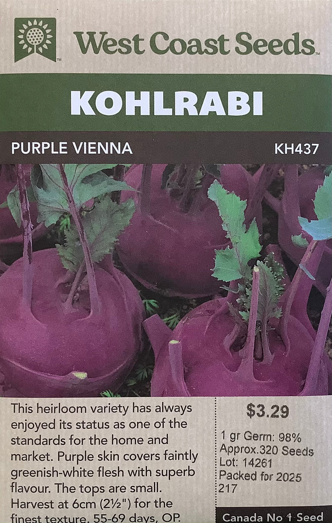 Kohlrabi - Purple Vienna