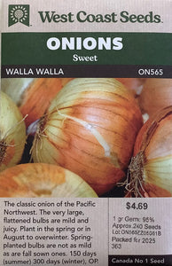 Onions -Walla Walla