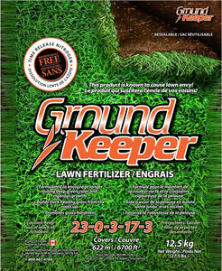 Ground Keeper PhosFree Lawn Fertilizer 23-0-3-17-3