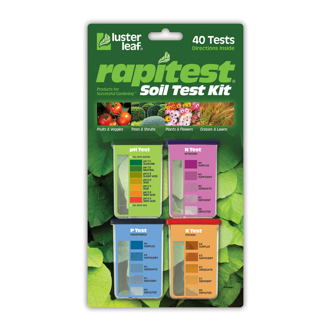 Rapitest Soil Test Kit - 40 tests