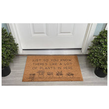 Load image into Gallery viewer, Just so you know...Doormat: 24&quot; x 36&quot;
