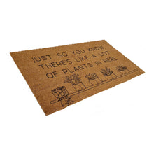 Load image into Gallery viewer, Just so you know...Doormat: 24&quot; x 36&quot;
