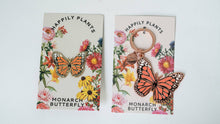 Load image into Gallery viewer, Monarch Butterfly Keychain, Garden &amp; Entomology Gifts
