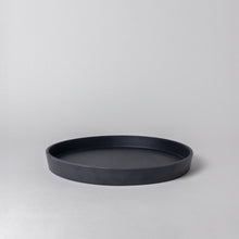 Load image into Gallery viewer, 11” Bamboo Fibre Decor Tray (Black)
