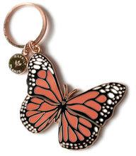 Load image into Gallery viewer, Monarch Butterfly Keychain, Garden &amp; Entomology Gifts
