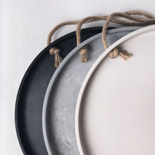 Load image into Gallery viewer, 10&quot; Signature Stone Hanging Tray: Gray Stone
