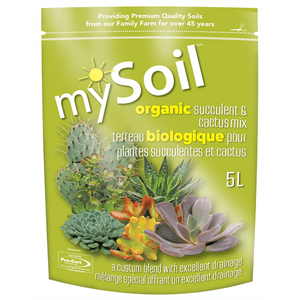 mySoil Organic Succulent & Cactus Mix - 5L