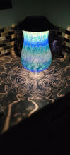 Load image into Gallery viewer, COA Large Blue Vase Solar Light
