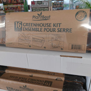 Plant best greenhouse kit 16 coir pots