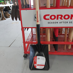 Corona #2 Square Point Shovel 16 Ga Cor