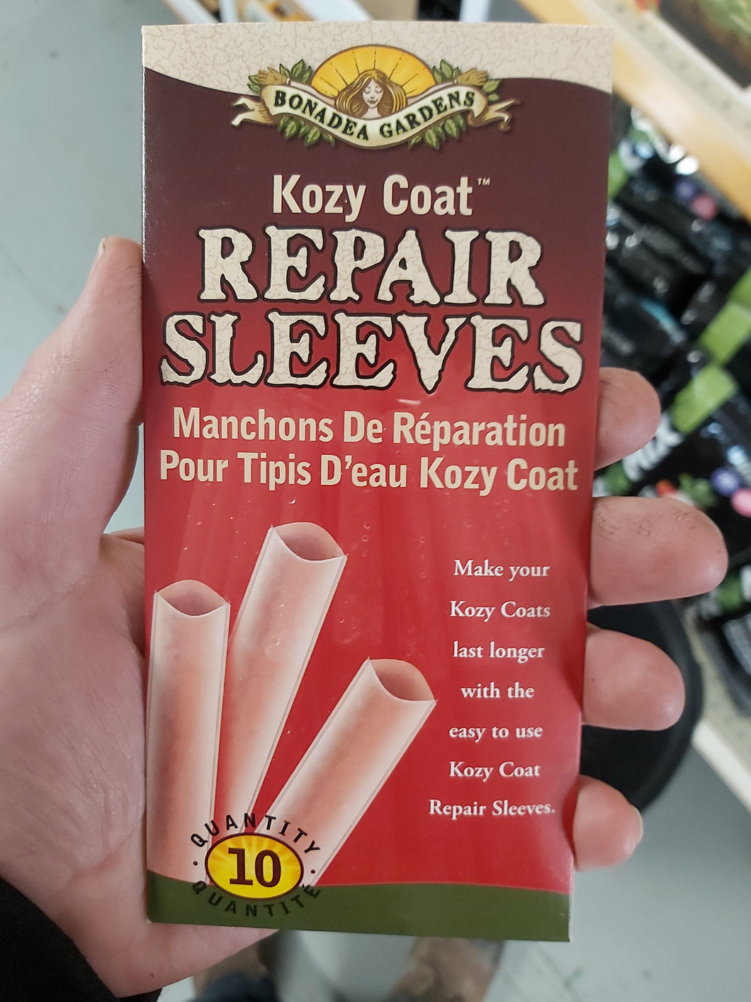 Kozy-Coats Repair sleeves