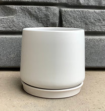 Load image into Gallery viewer, 15 cm Contemporary Pot w Saucer
