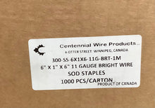 Load image into Gallery viewer, 6&quot; Fabric Pins 1000/Box
