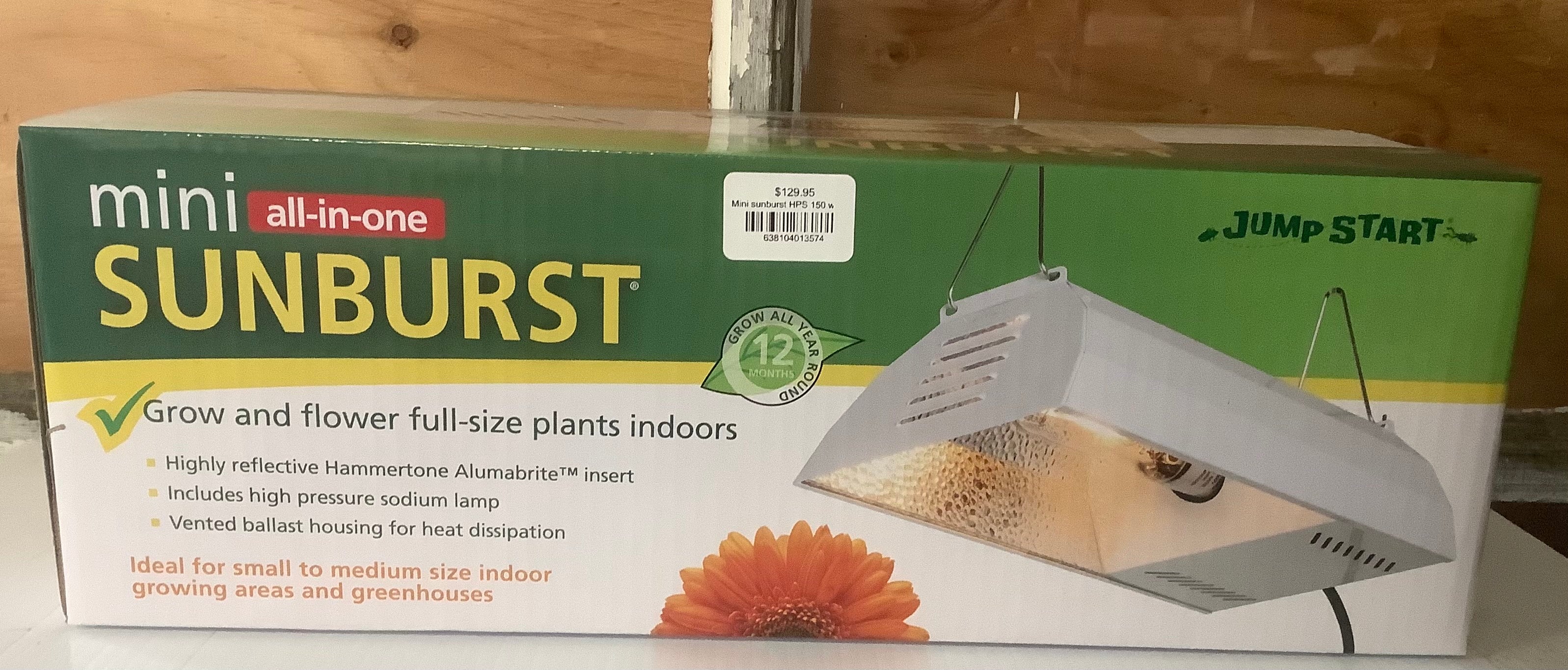150 watt hps grow light bulb Mini sunburst HPS 150 w lamp – Sherwood Greenhouse and Garden Centre Ltd