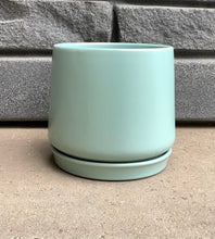 Load image into Gallery viewer, 15 cm Contemporary Pot w Saucer
