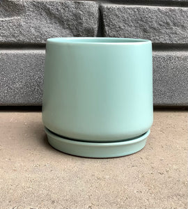 15 cm Contemporary Pot w Saucer