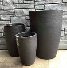 Load image into Gallery viewer, Modern Conic Planter - Black
