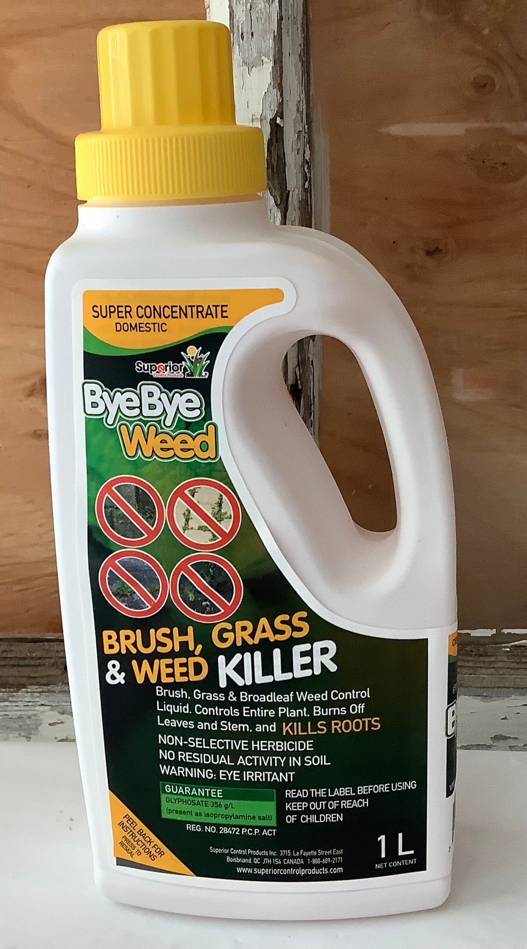 super brush herbicide ByeBye Weed: Liquid Herbicide Super Concentrate 1L – Sherwood Greenhouse and Garden Centre Ltd