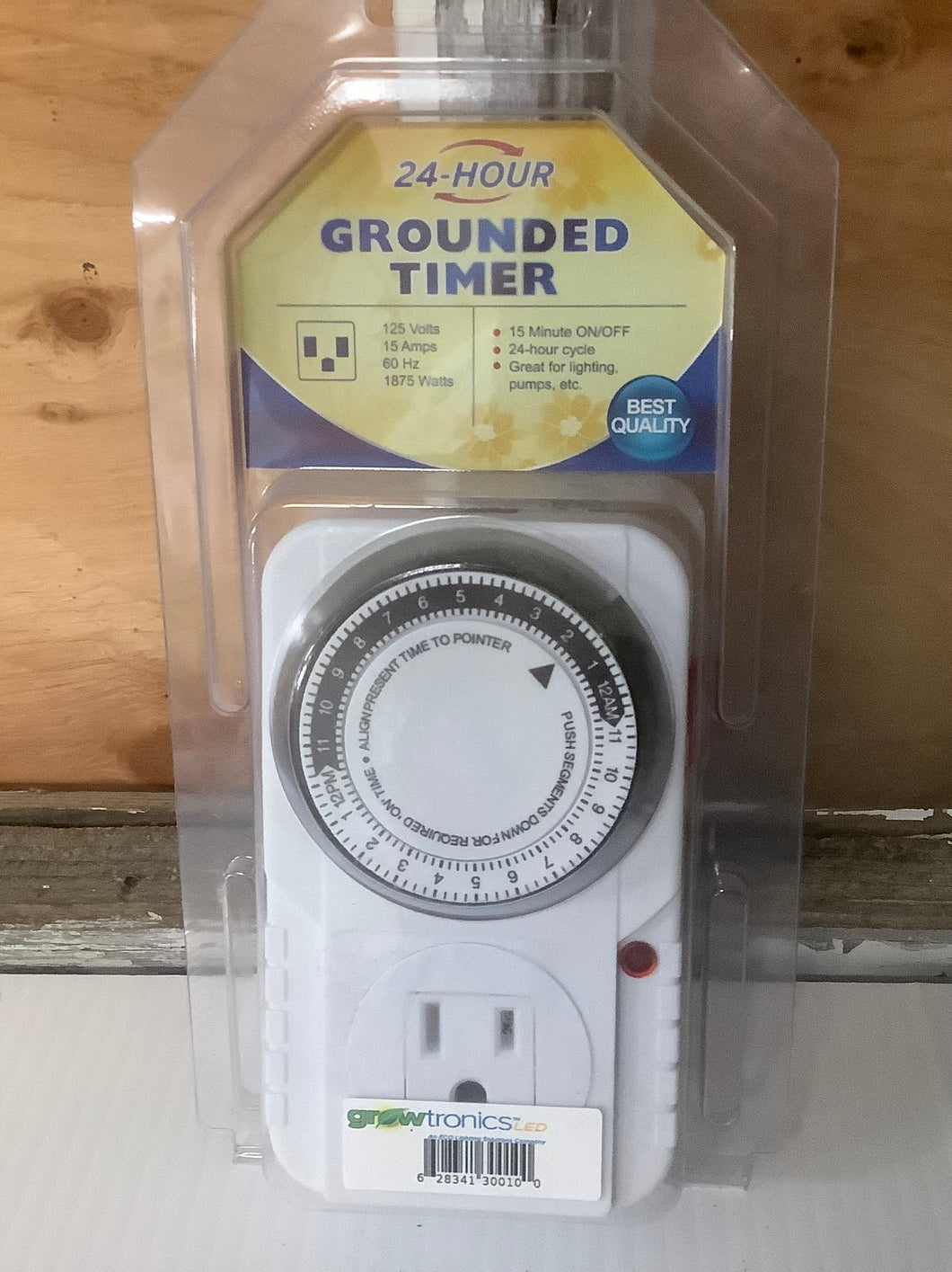 24 Hr Grounded Mechanical timer