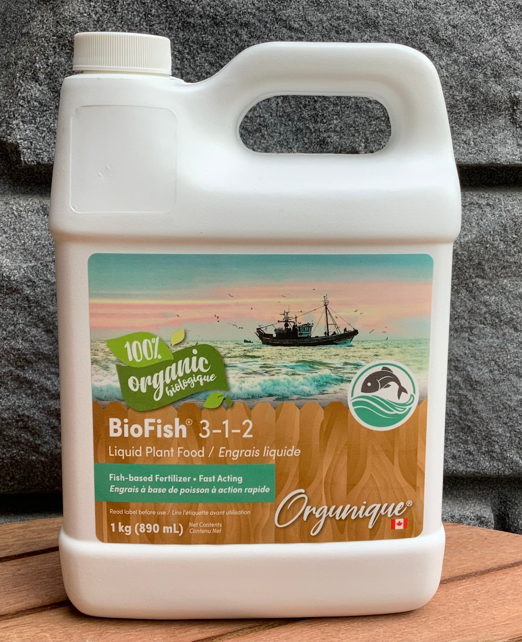Orgunique - Biofish liquid 3-1-2+1S 1kg