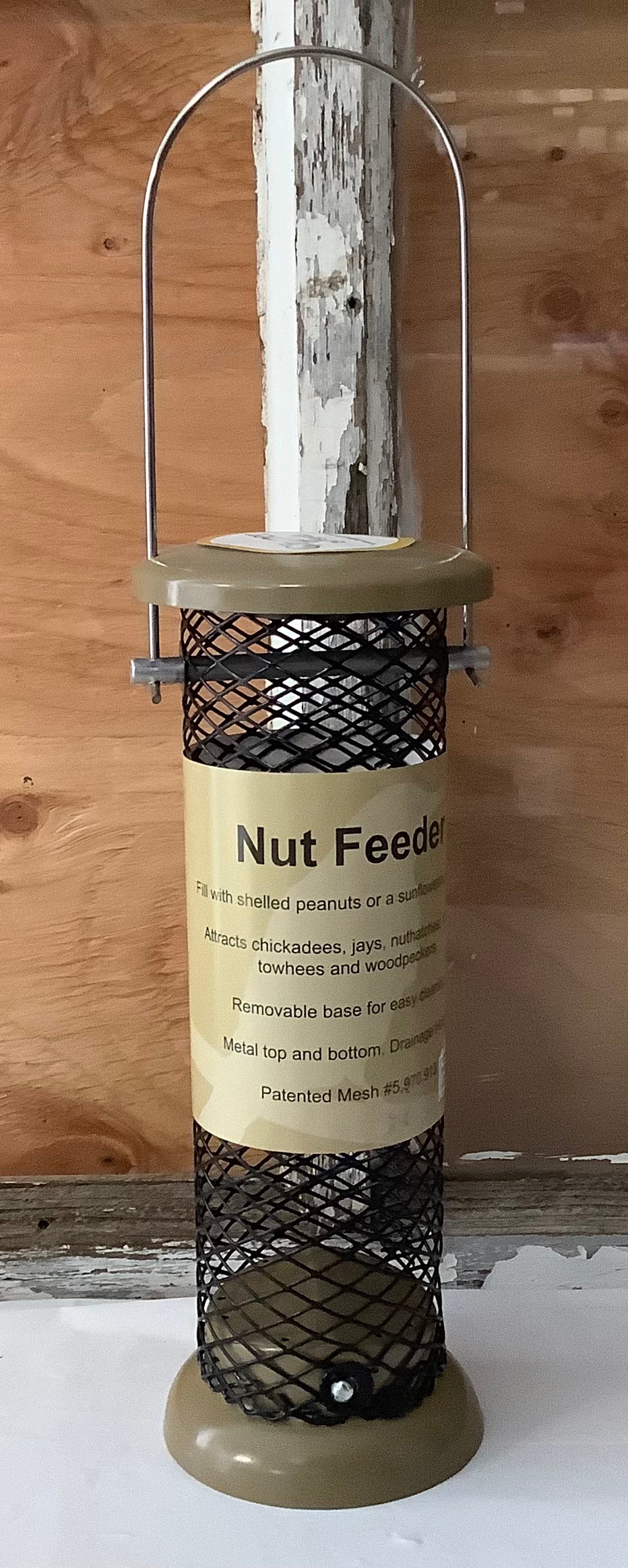 Bird Feeder: Tube Style Nut/Seed Feeder