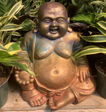 Load image into Gallery viewer, Large Sitting Laughing Buddha Statue
